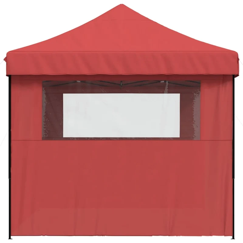 Partytent 440 X 292 X 315 Cm Bordeaux Met Zwarte Frame