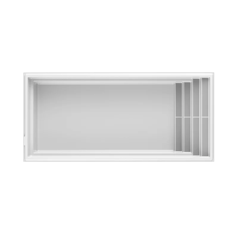 Piscine en fibre de verre - 11 x 23 pi