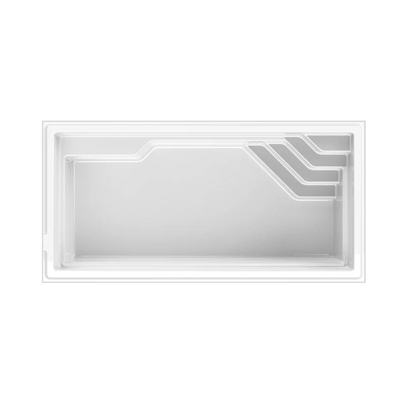 Piscine en fibre de verre - 10 x 20 pi