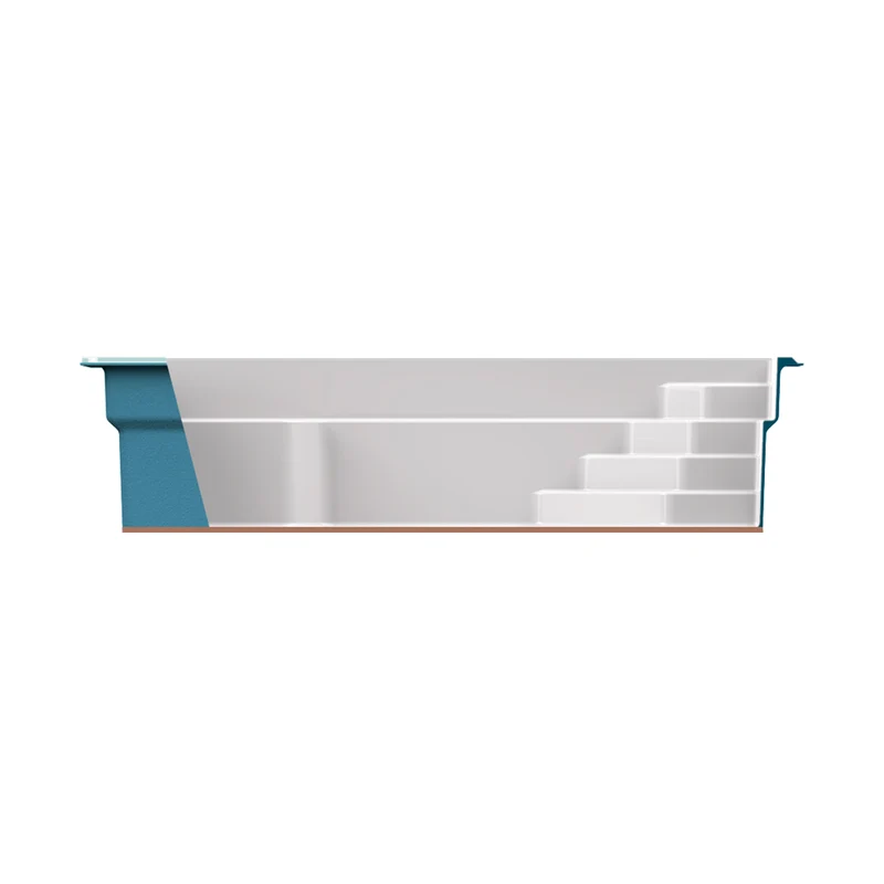 Piscine en fibre de verre - 10 x 20 pi