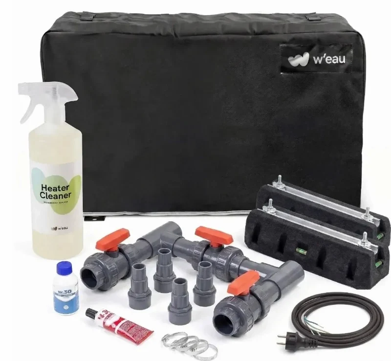 Installatiekit voor de W’eau Full Inverter 20 zwembad warmtepomp – 10,5 kW
