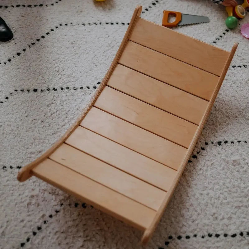 PlayBoard Plateau Oscillant en Bois - Jeu Montessori - All Circles