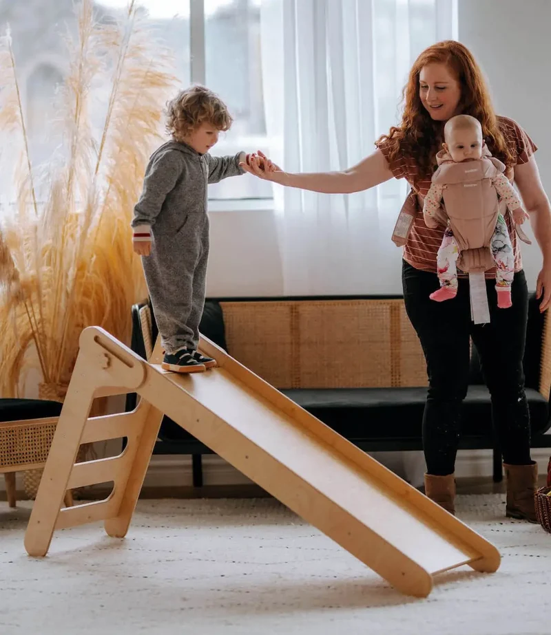 PlayRamp XL Pliable Toboggan pour Tout-Petits - Jeu Montessori - All Circles