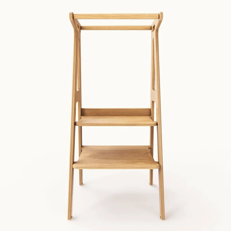 PlayTower Tour en Bois pour Tout-Petits - Jeu Montessori Enfant - All Circles