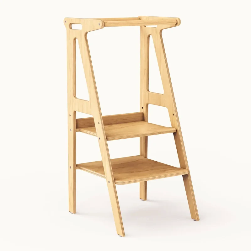 PlayTower Tour en Bois pour Tout-Petits - Jeu Montessori Enfant - All Circles