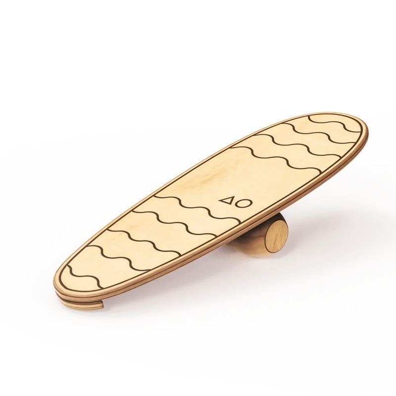 PlaySurfer Planche de Surf Kids Balance - Jeu de motricité enfant (4 à 12 ans) - All Circles