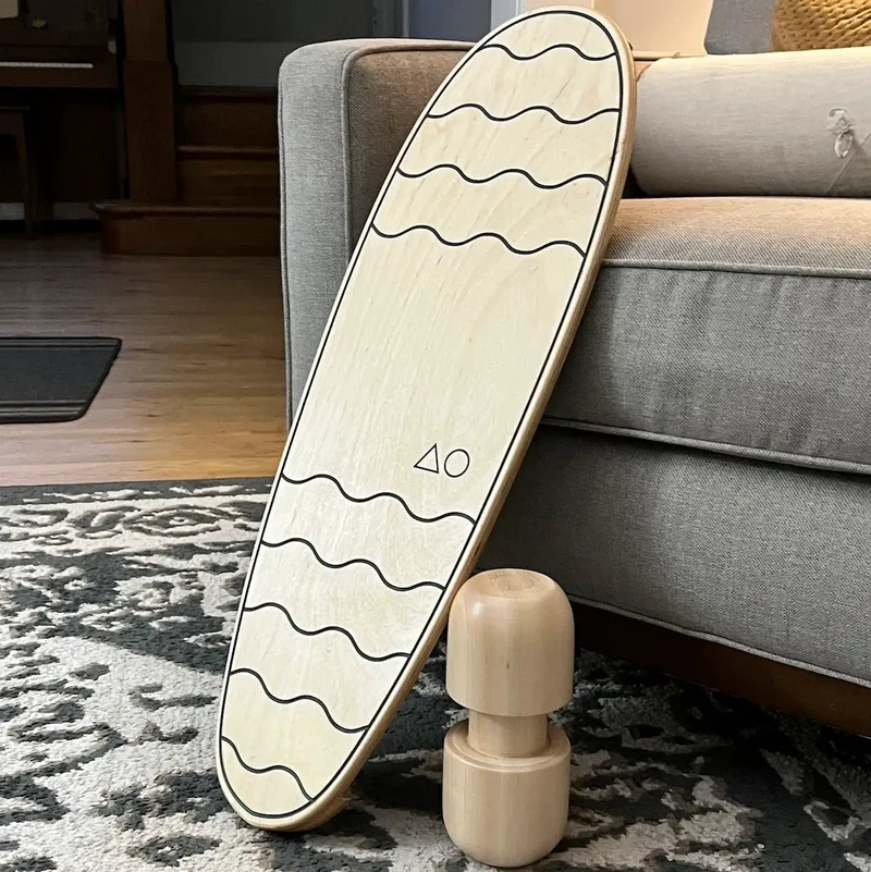 PlaySurfer Planche de Surf Kids Balance - Jeu de motricité enfant (4 à 12 ans) - All Circles