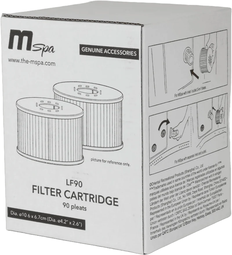 MSpa spa filter - 2 stuks