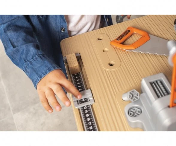 Smoby Black + Decker Mega Center speelgoed werkbank