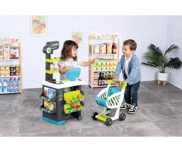 Smoby Winkel met winkelwagen