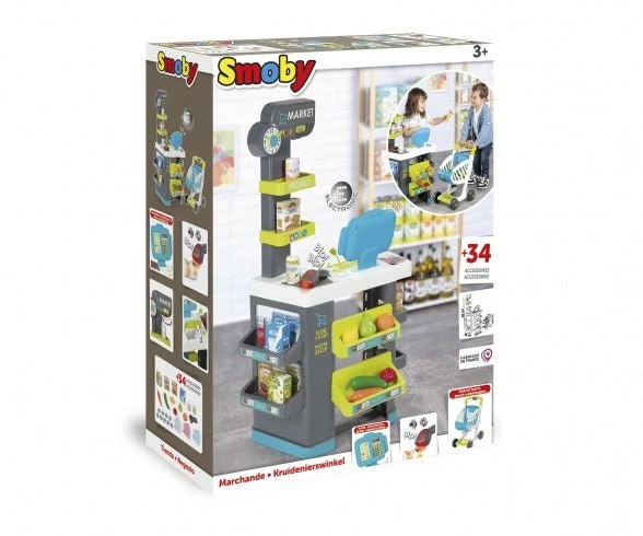 Smoby Winkel met winkelwagen