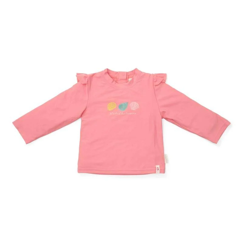 Langarm-Schwimmshirt Ocean Treasures Rouge | Little Dutch