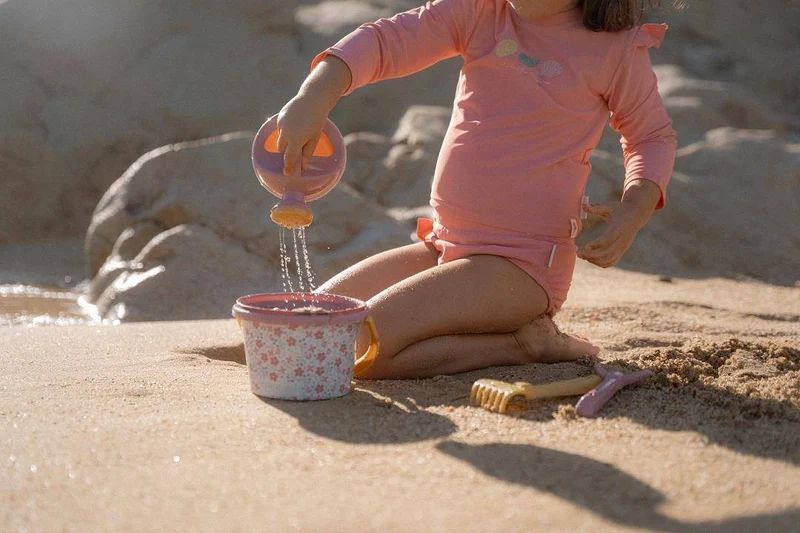 Langarm-Schwimmshirt Ocean Treasures Rouge | Little Dutch