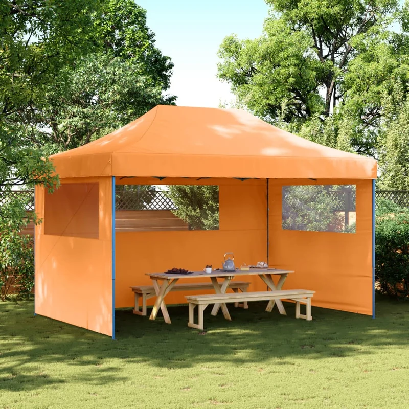 Partytent 440 X 292 X 315 Cm Met Blauwe Frame