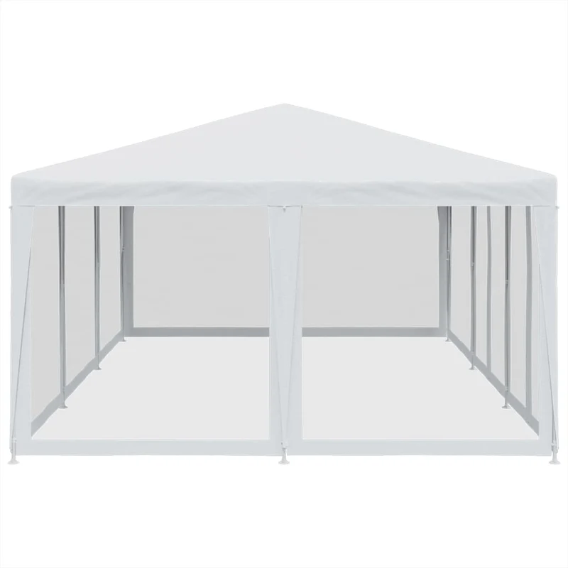 Partytent Met 10 Mesh Zijwanden Hdpe