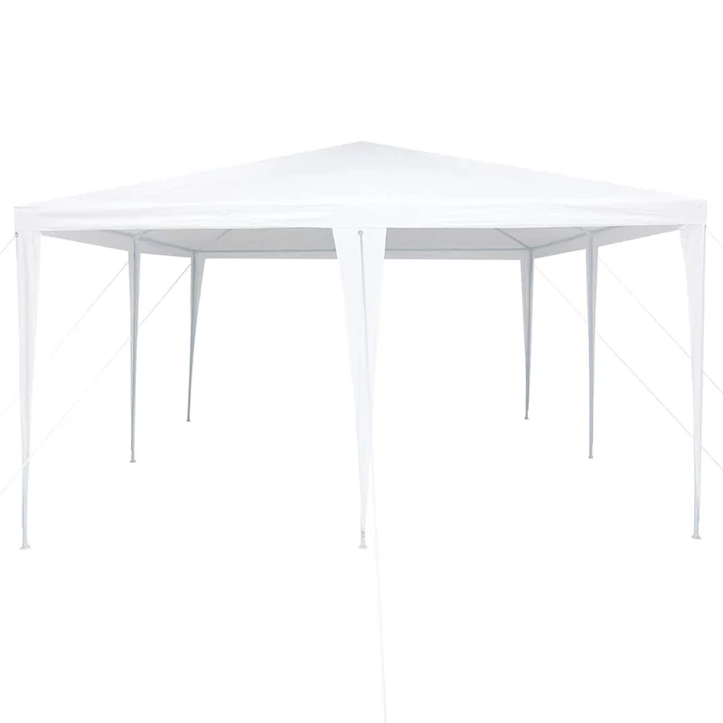 Partytent 400 X 400 X 266 Cm Polyethyleen En Staal