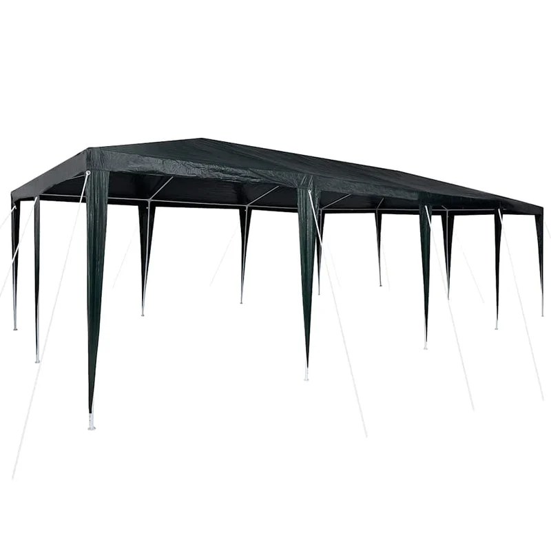 Partytent Groen 800 X 400 X 266 Cm Polyethyleen En Staal