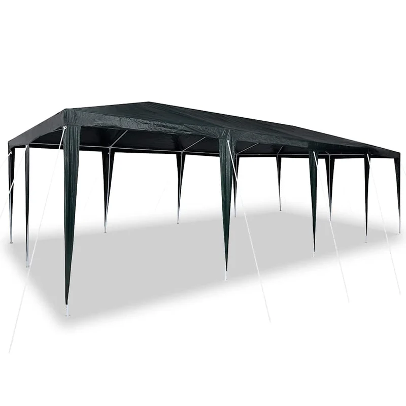 Partytent Groen 800 X 400 X 266 Cm Polyethyleen En Staal