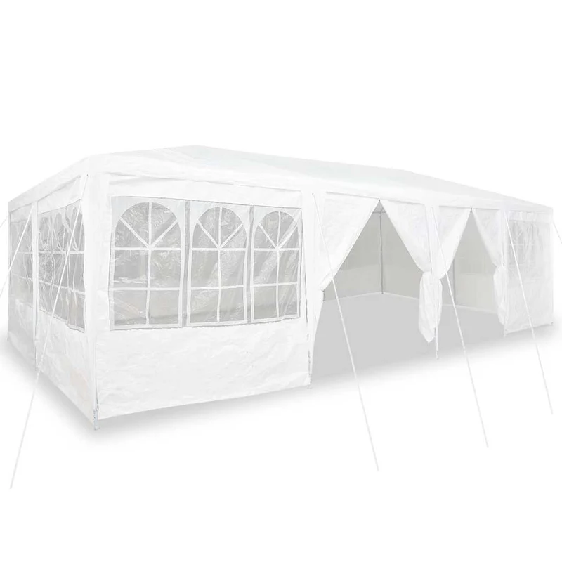Partytent 800 X 400 X 266 Cm Wit Polyetheen