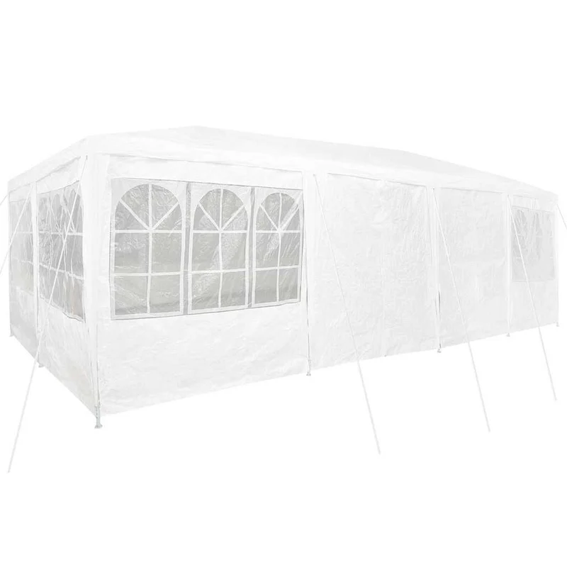 Partytent 800 X 400 X 266 Cm Wit Polyetheen