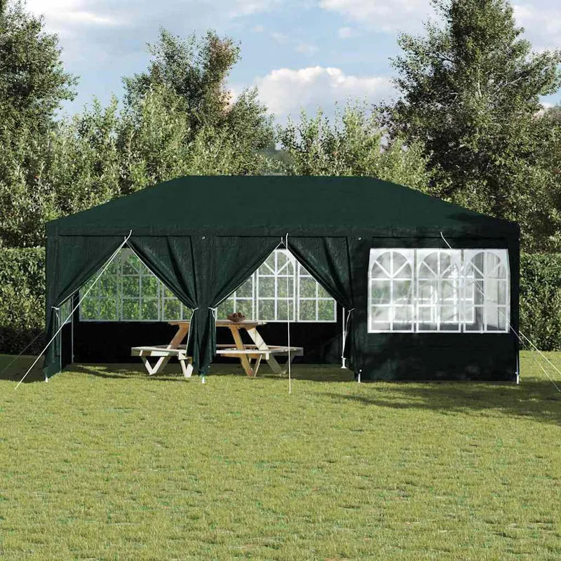 Partytent 600 X 400 X 266 Cm Groen Polyetheen