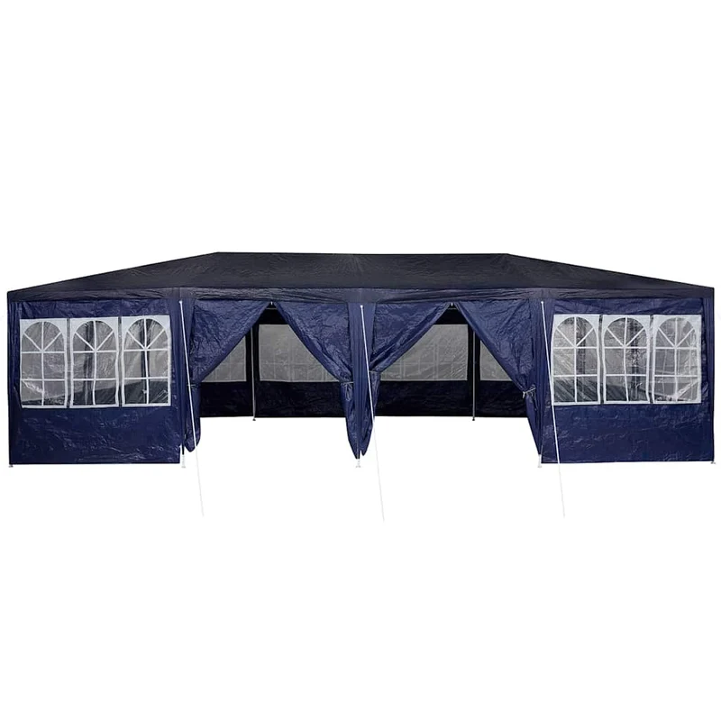 Partytent 800 X 400 X 266 Cm Blauw Polyetheen