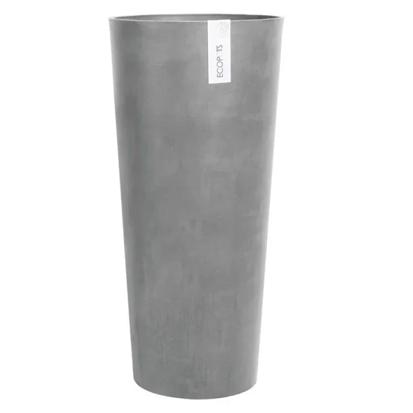 VASO TONDO ALTO AMSTERDAM GRIGIO D30XH50CM