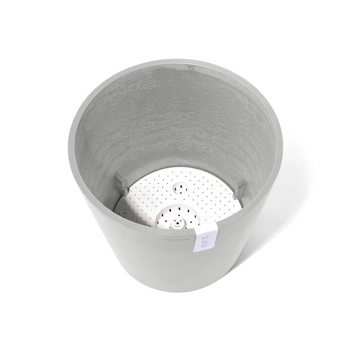 VASO AMSTERDAM 40x36CM GRIGIO CHIARO