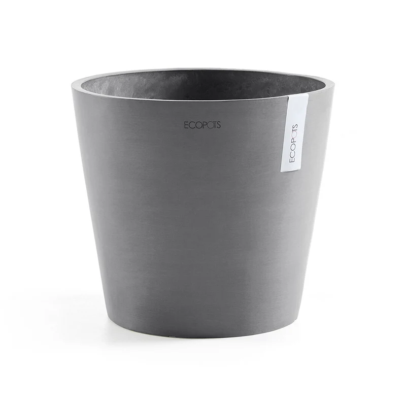 VASO AMSTERDAM 40x36CM GRIGIO