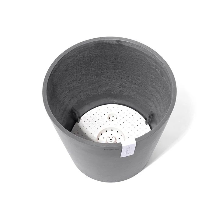 VASO AMSTERDAM 40x36CM GRIGIO