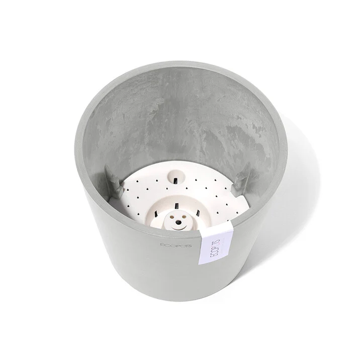 VASO AMSTERDAM 20x17,5CM GRIGIO CHIARO