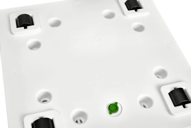VASO VIVO NEXT SQUARE 30CM BIANCO