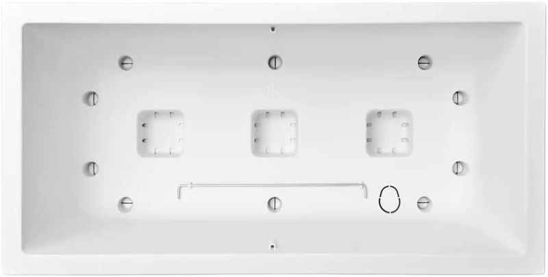 VASO VIVO NEXT LONG 80CM BIANCO