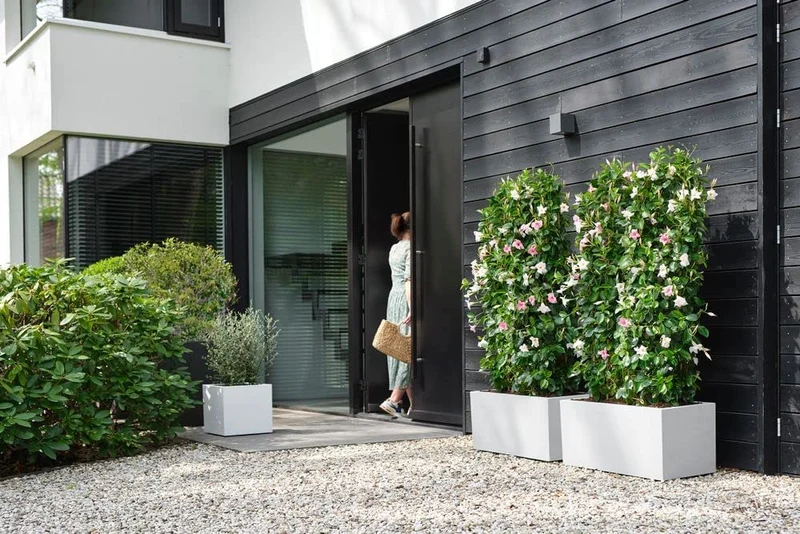 VASO VIVO NEXT LONG 80CM BIANCO