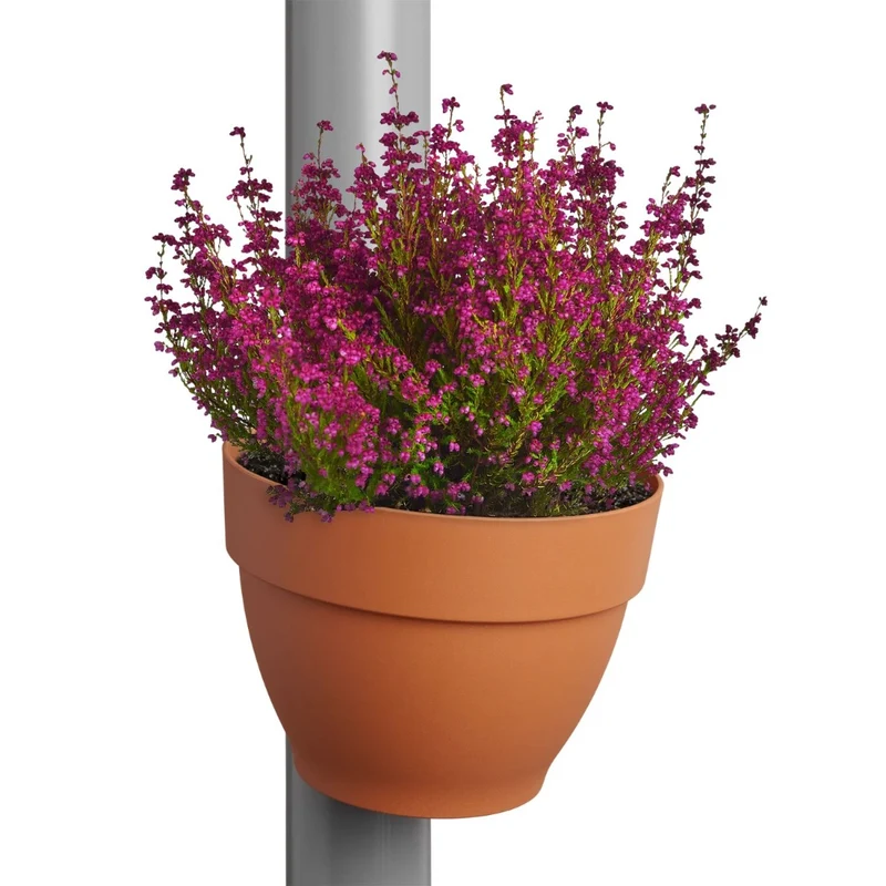 VASO VIBIA CAMPANA DRAINPIPE CLICKER 22CM TERRA