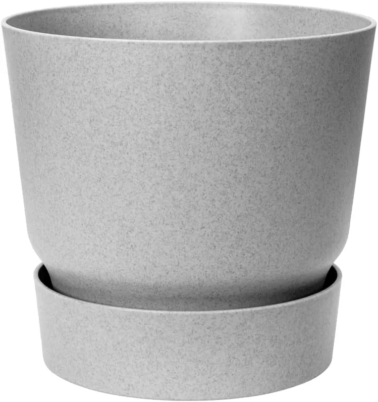 VASO GREENVILLE ROUND 14CM LIVING CONCRETE