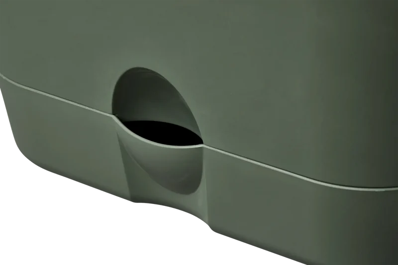 VASO DA COLTURA GREEN BASICS GROWPOT SQUARE ALLIN1 20CM LEAF GREEN