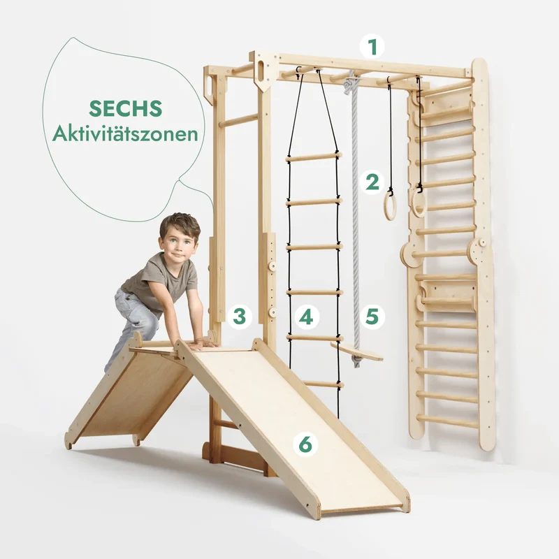 Jungle Playset For Swedish Walls Transform Your Swedish Walls Into A Home Climbing, Training And Play Area