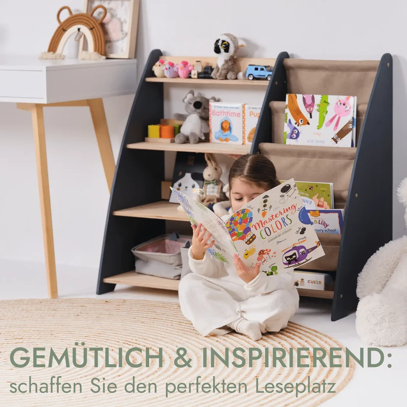 Montessori Toddler Books And Toys Shelf 2 In 1 For Organised Playtime And Safe Storage For Parents Of Toddlers