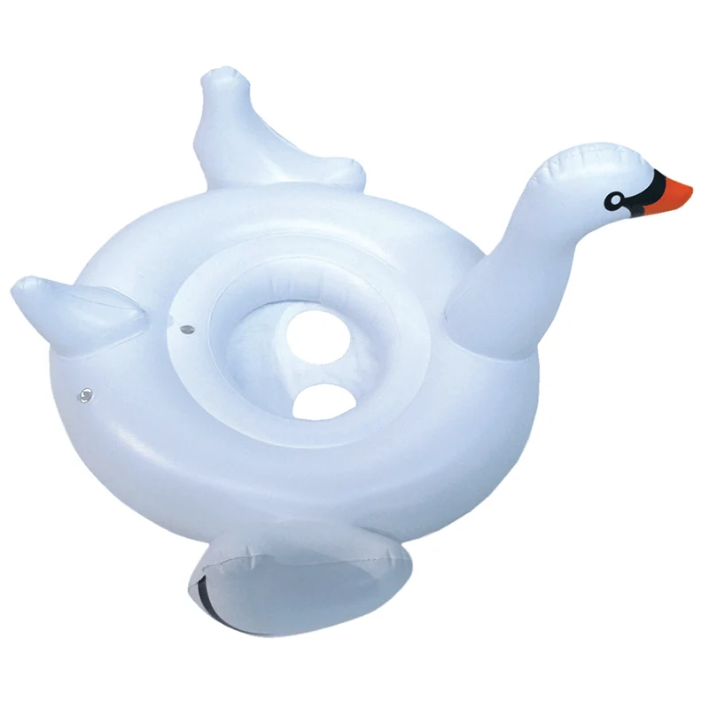 Anneau de nage en forme de cygne