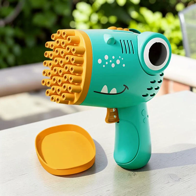 Dinosaur Bubble Gun med 40 Blæsehuller