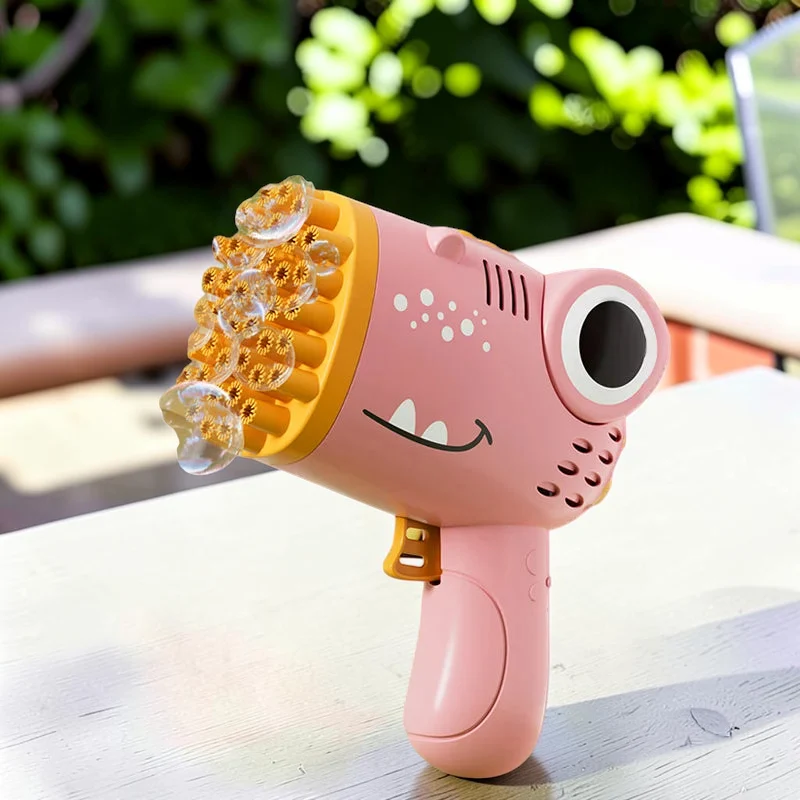 Dinosaur Bubble Gun med 40 Blæsehuller