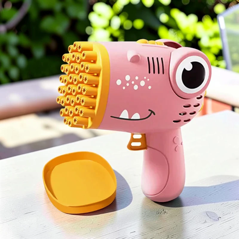Dinosaur Bubble Gun med 40 Blæsehuller
