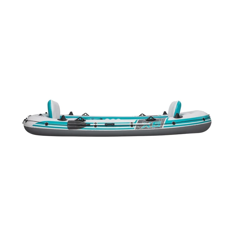 Bestway – Barca hinchable Adventure Elite X5 Raft Set (364 × 166 cm)
