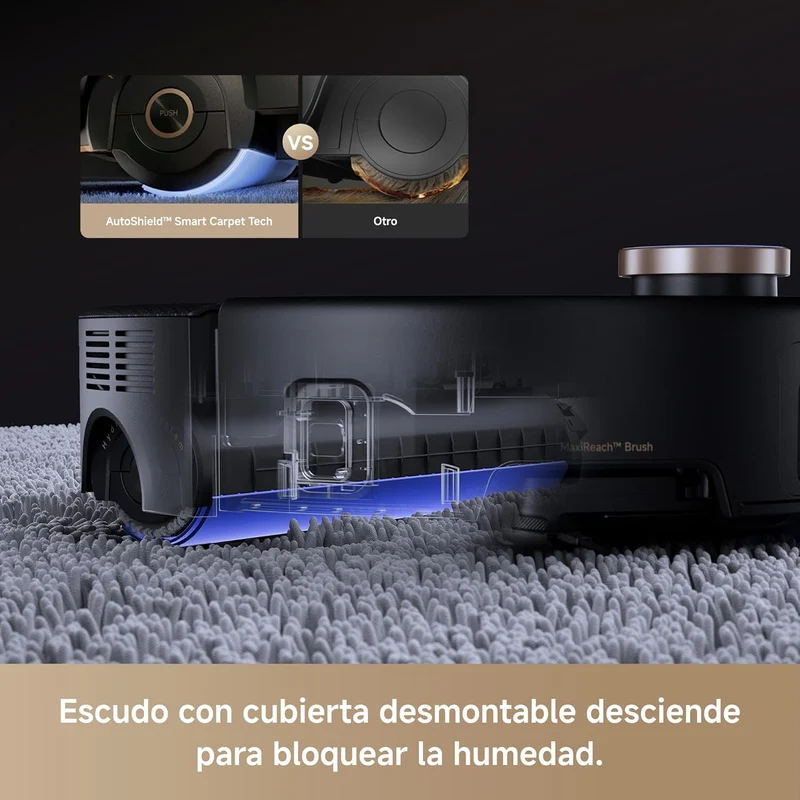 Mova – Z60 Ultra Roller Complete robot aspirador blanco