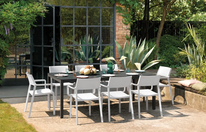 SEDIA TRILL ARMCHAIR BIANCO