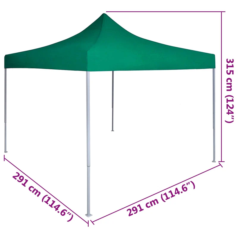 Partytent 291 X 291 X 315 Cm Oxford Stof