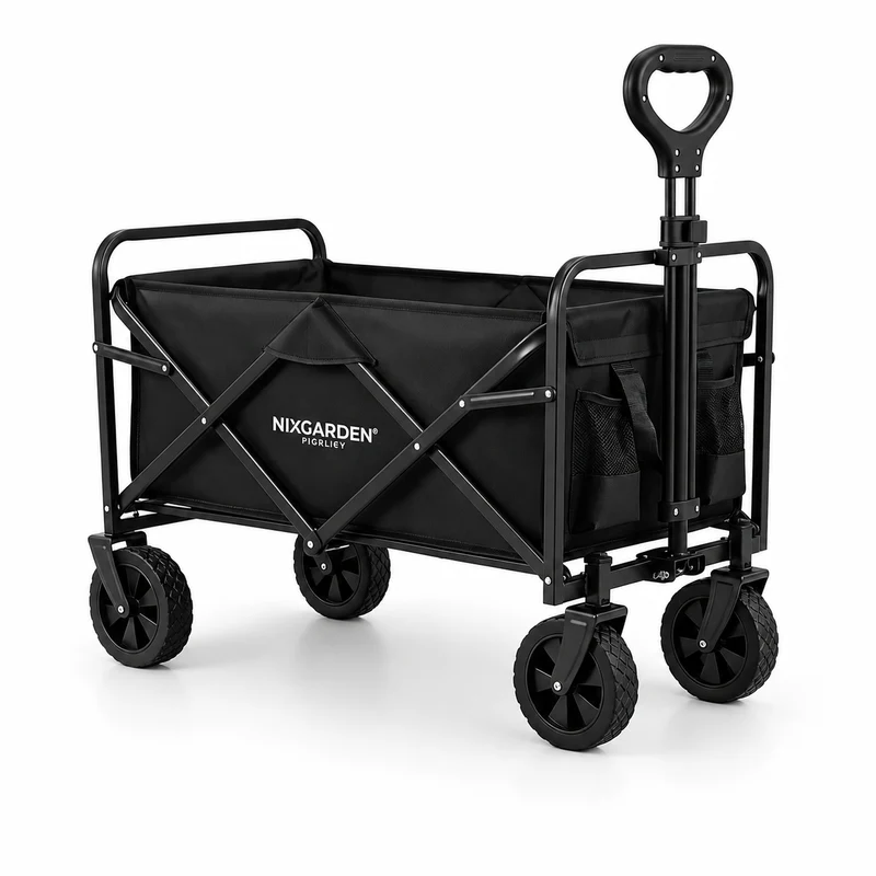 Carro Plegable Todoterreno Con Carga 75 Kg