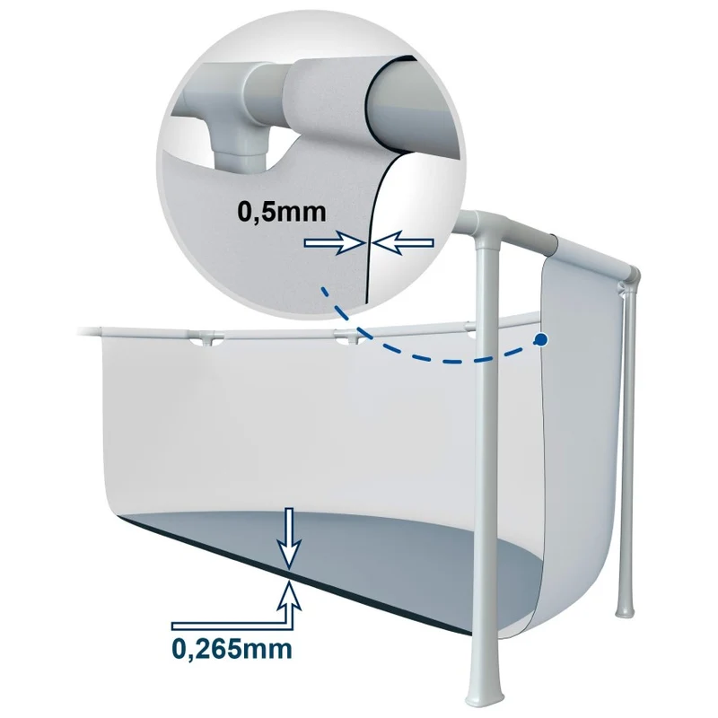 Intex Piscina Desmontable Prism Frame Redonda 305x76 cm con Depuradora