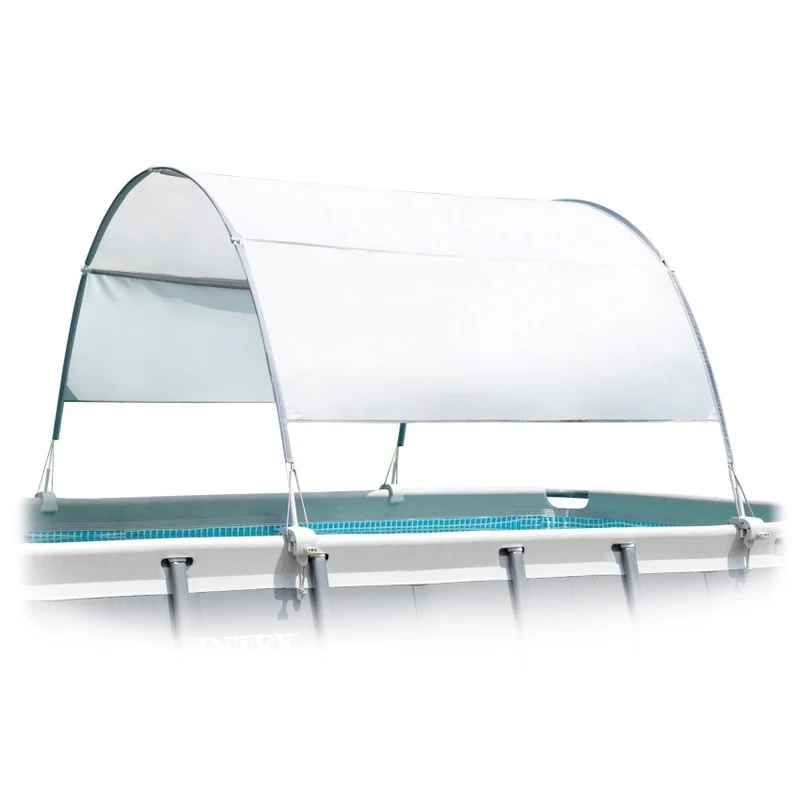 Intex Toldo para Piscinas Desmontables Protección UV+50 Resistente al Viento